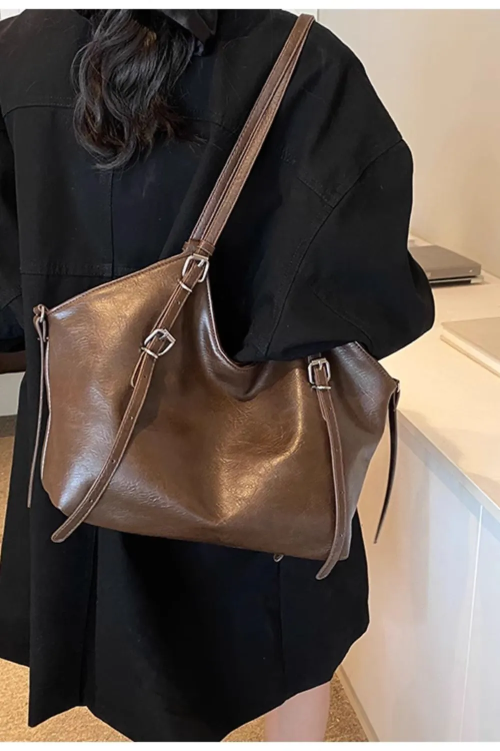 ' Ella' Commuter Tote (4 color）