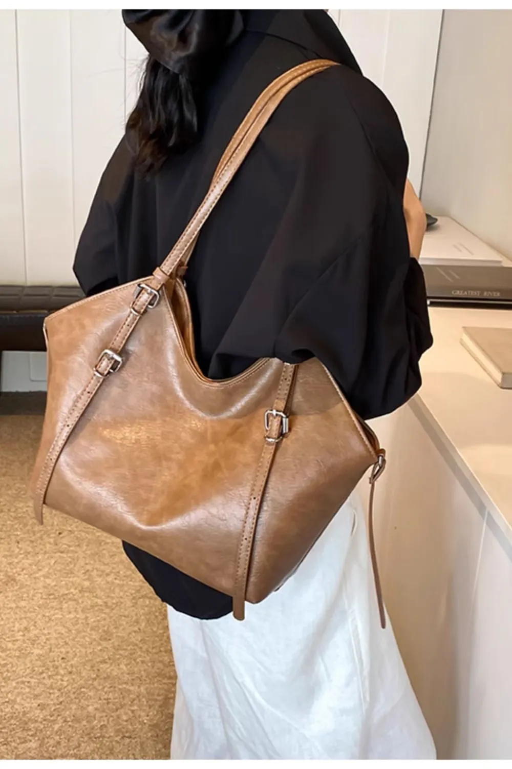 ' Ella' Commuter Tote (4 color）