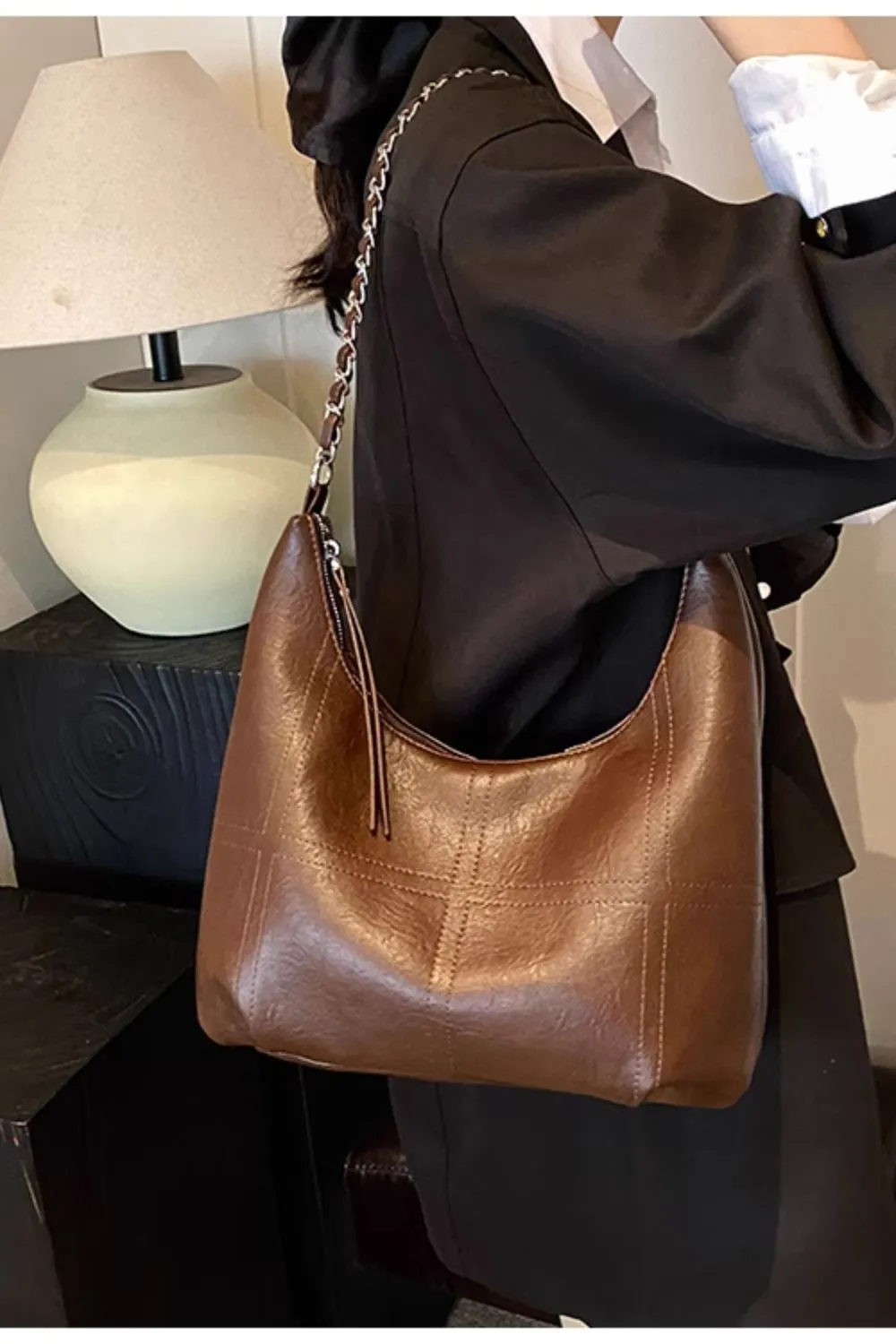 ' Emily' Shoulder Bag Underarm (3 color）