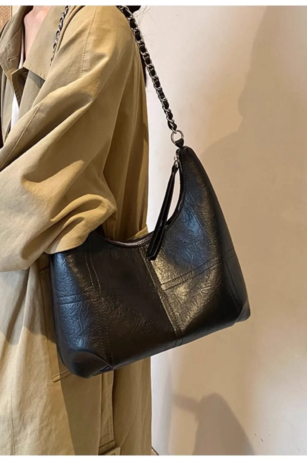 ' Emily' Shoulder Bag Underarm (3 color）