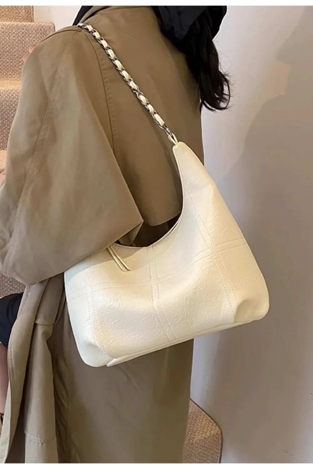 ' Emily' Shoulder Bag Underarm (3 color）