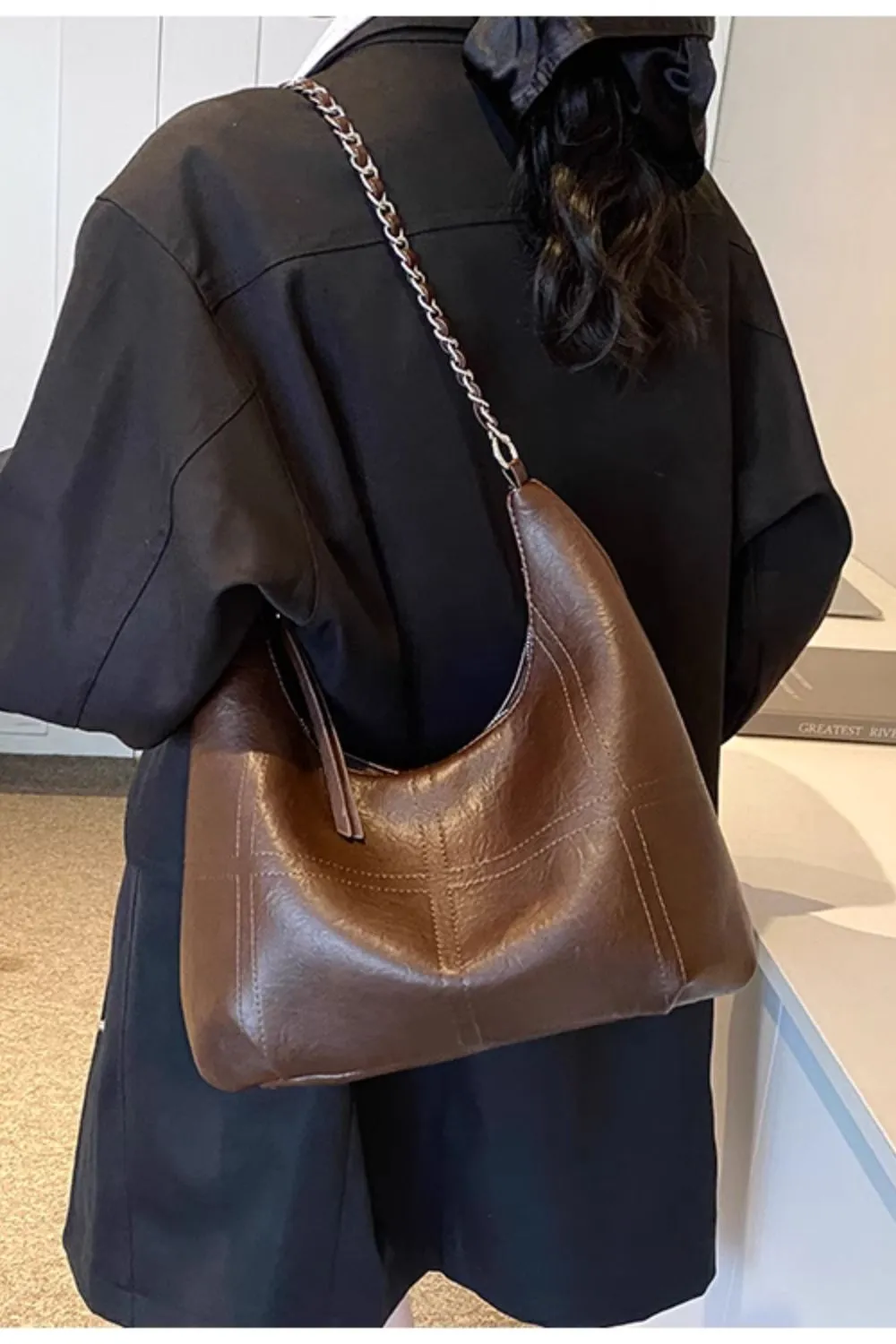 ' Emily' Shoulder Bag Underarm (3 color）