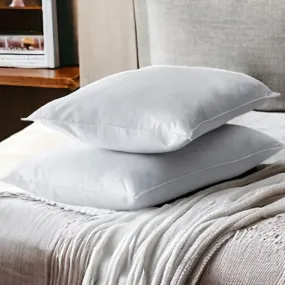 2 Pack Anti Allergy Super Full Back Sleeper Pillows Medium Density