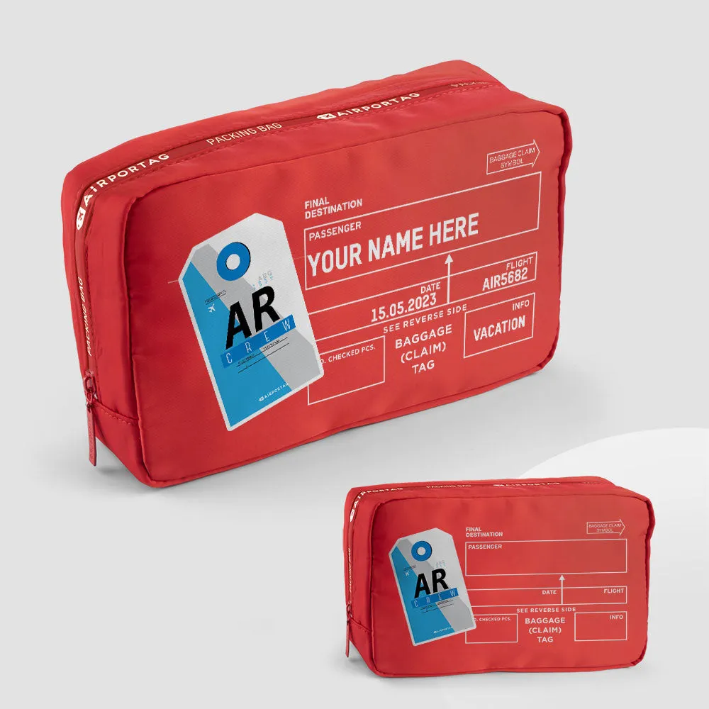 AR - Packing Bag