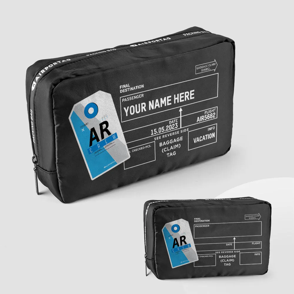 AR - Packing Bag