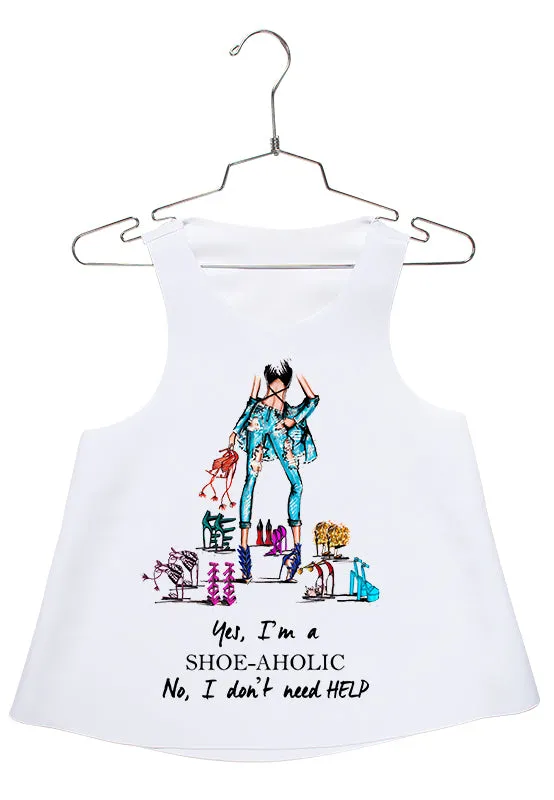 Be a Shoe-Aholic Racerback