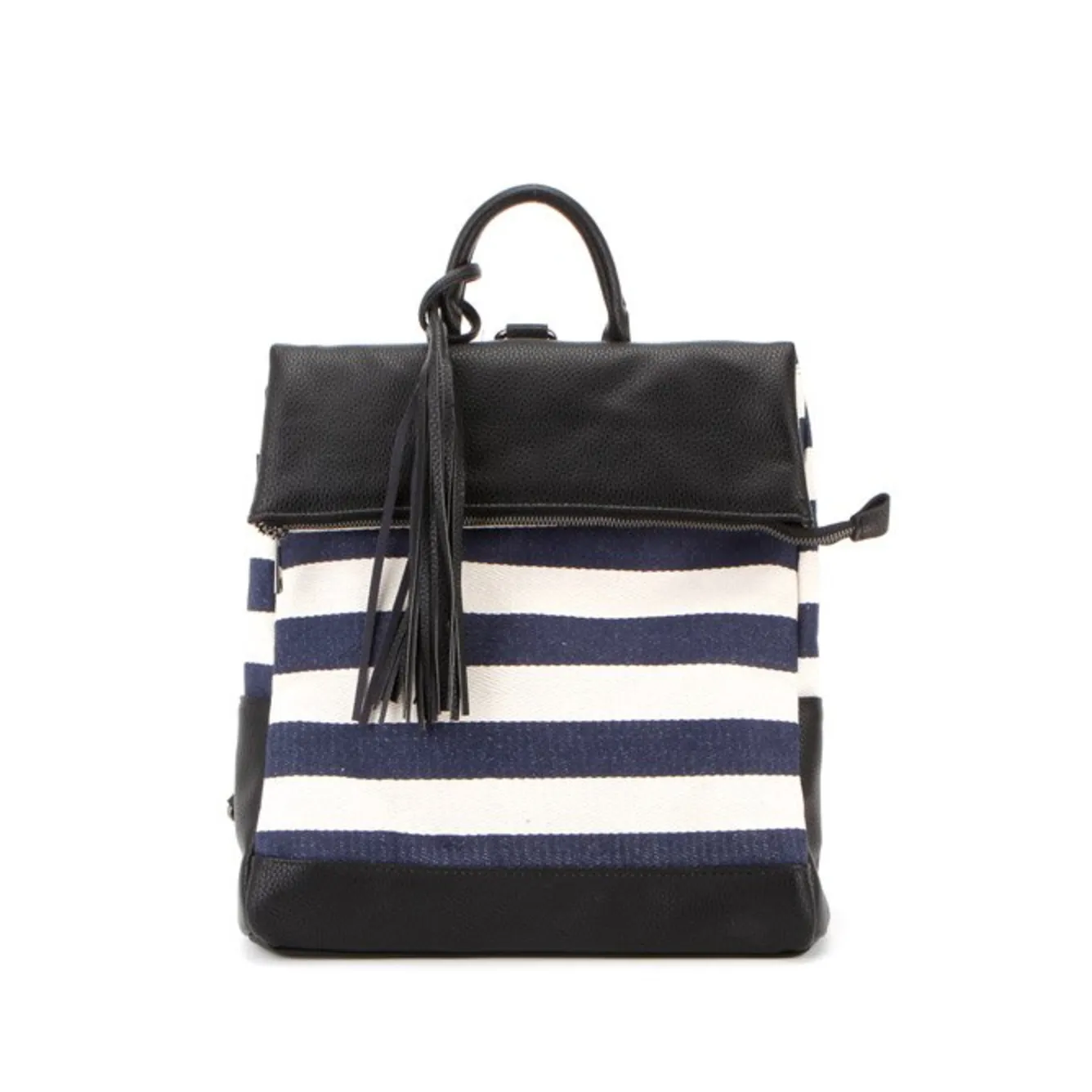 BILLY BAG - Lily Tess Leather Half Stripe - Backpacks & Tote Bags
