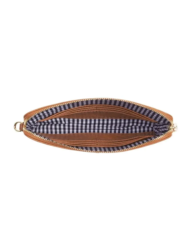 Bowery Wallet Tan Pebble