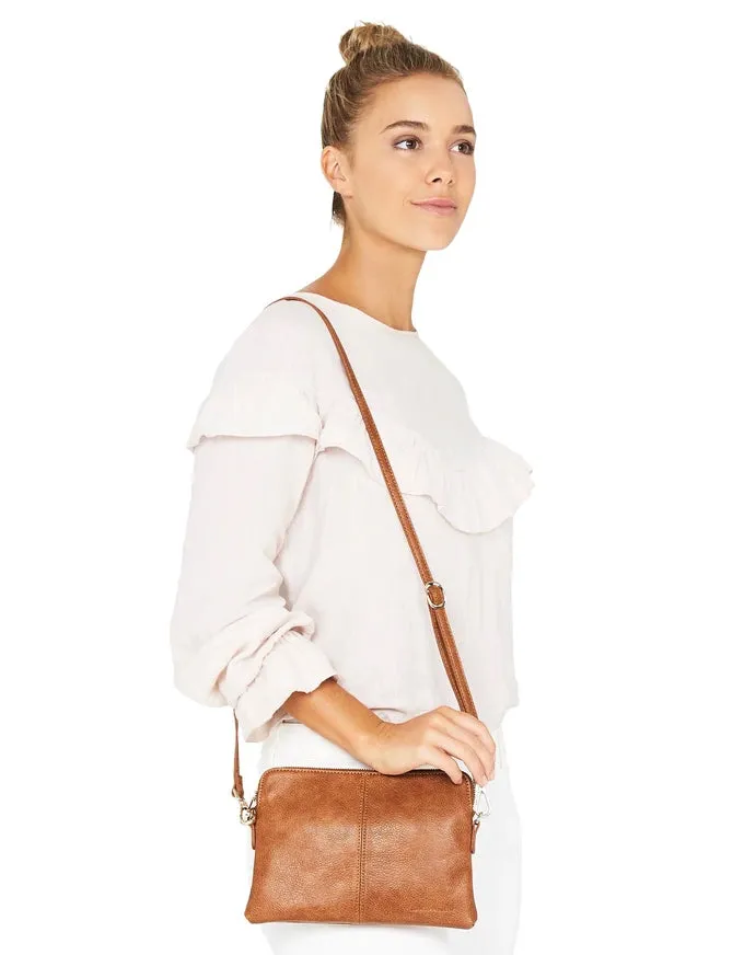 Bowery Wallet Tan Pebble