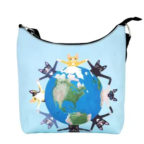 Cat World Shoulder Bag