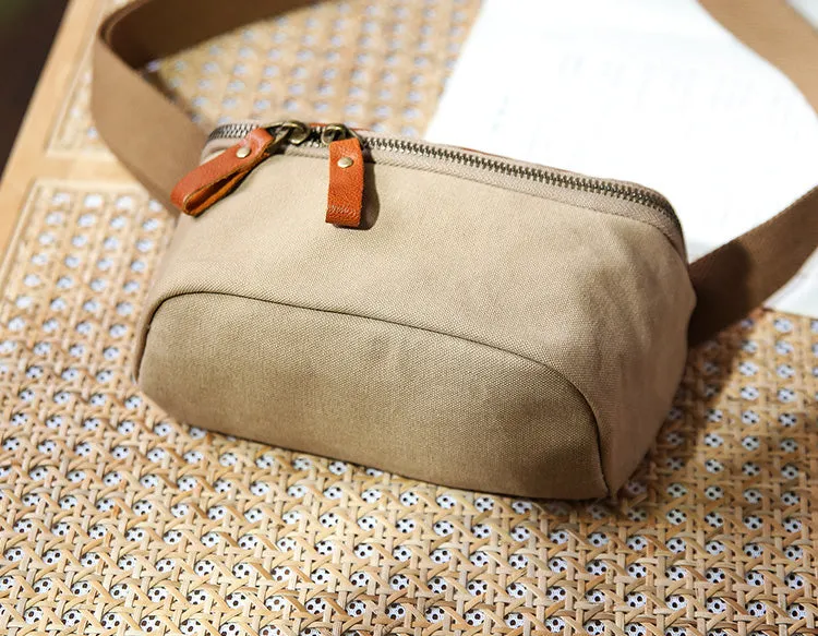 Chic Women's Canvas Crossbody Bag Cross Over Shoulder Purse