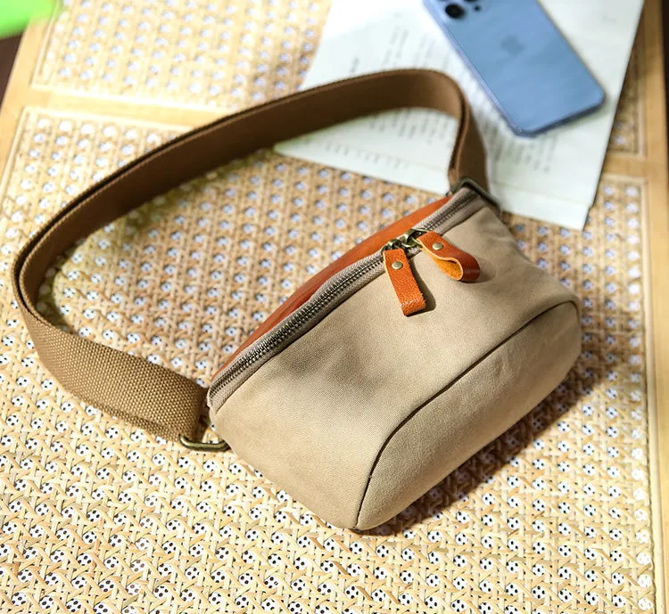 Chic Women's Canvas Crossbody Bag Cross Over Shoulder Purse