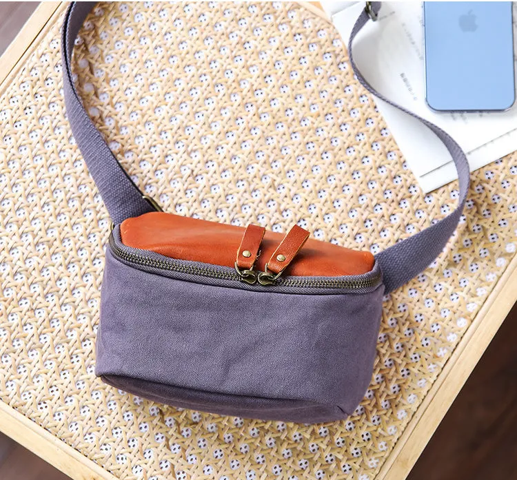Chic Women's Canvas Crossbody Bag Cross Over Shoulder Purse