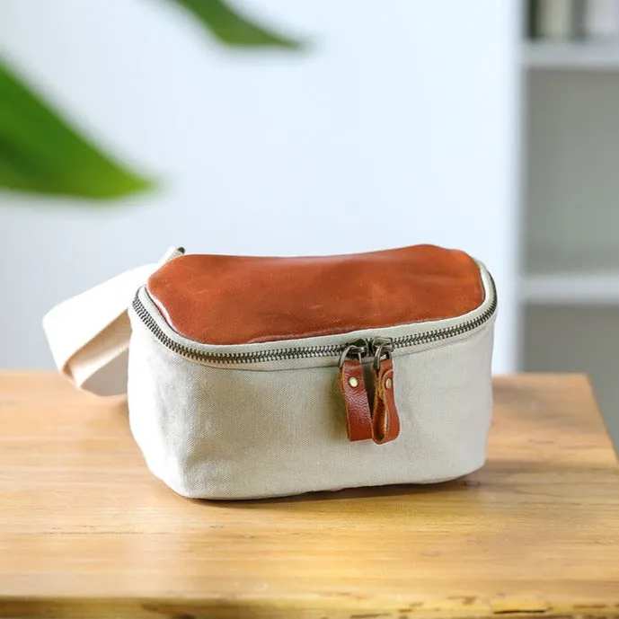 Chic Women's Canvas Crossbody Bag Cross Over Shoulder Purse