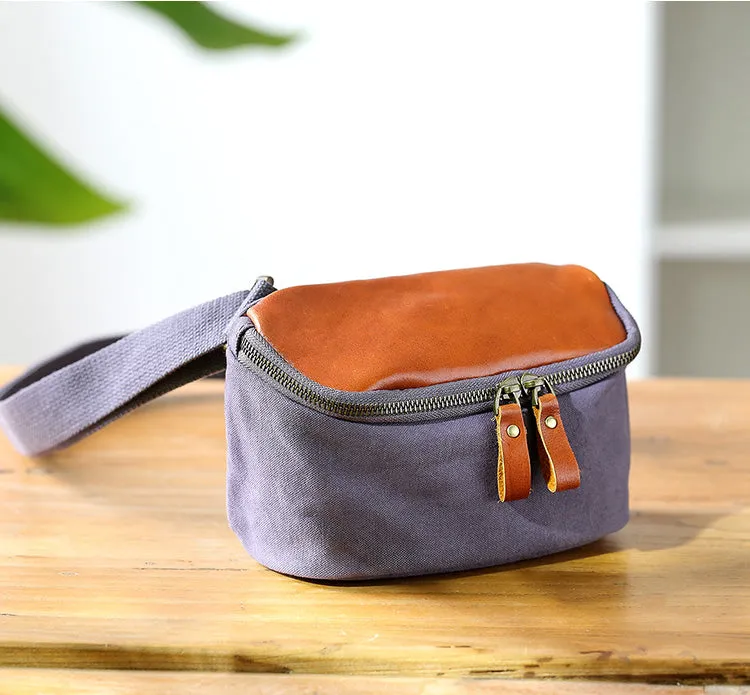 Chic Women's Canvas Crossbody Bag Cross Over Shoulder Purse