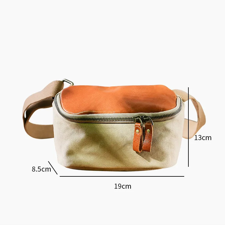 Chic Women's Canvas Crossbody Bag Cross Over Shoulder Purse