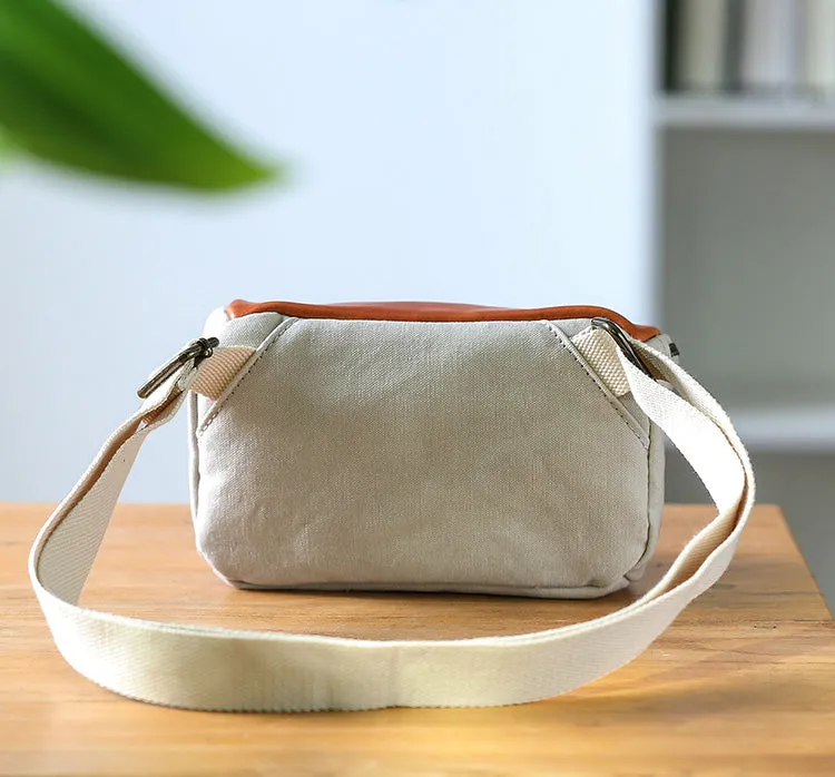 Chic Women's Canvas Crossbody Bag Cross Over Shoulder Purse