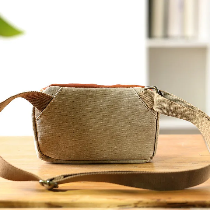Chic Women's Canvas Crossbody Bag Cross Over Shoulder Purse