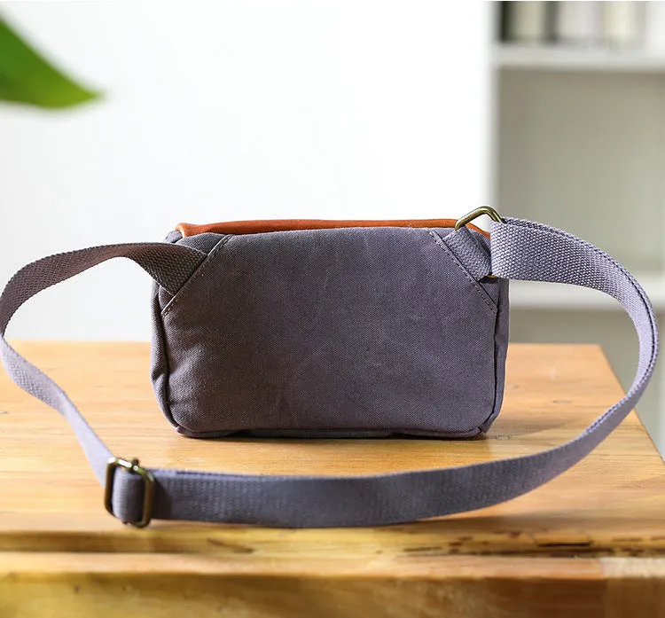 Chic Women's Canvas Crossbody Bag Cross Over Shoulder Purse