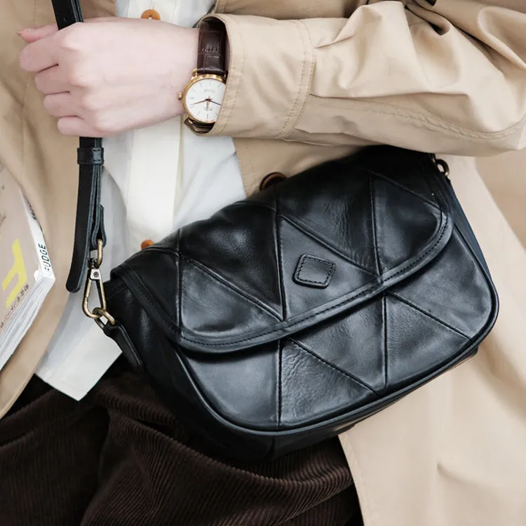 Chic Womens Leather Satchel Bag Leather Crossbody Purse
