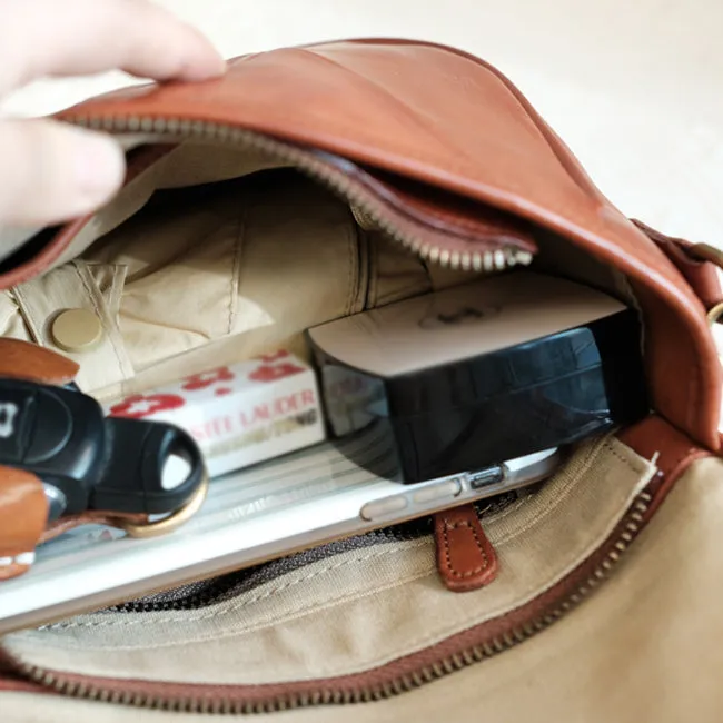 Chic Womens Leather Satchel Bag Leather Crossbody Purse