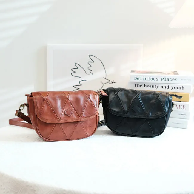 Chic Womens Leather Satchel Bag Leather Crossbody Purse