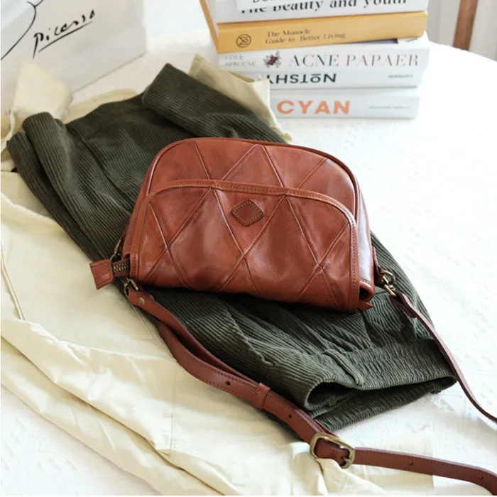 Chic Womens Leather Satchel Bag Leather Crossbody Purse