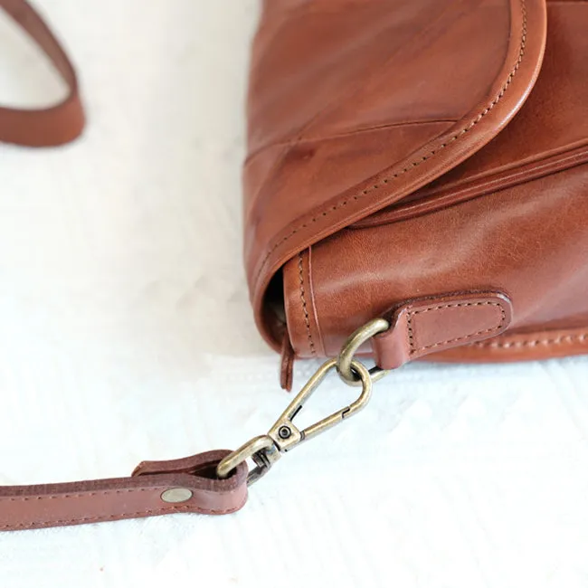 Chic Womens Leather Satchel Bag Leather Crossbody Purse