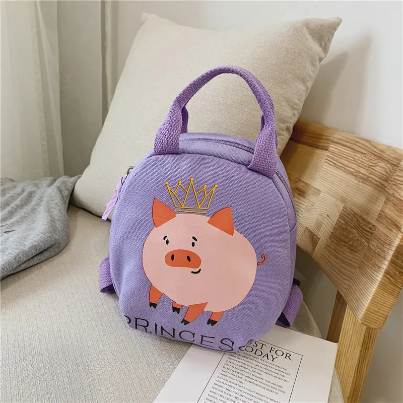 Children's mini canvas backpack