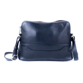 Cotswold Collection Pebble Shoulder Bags Leather Blue Colour For Women