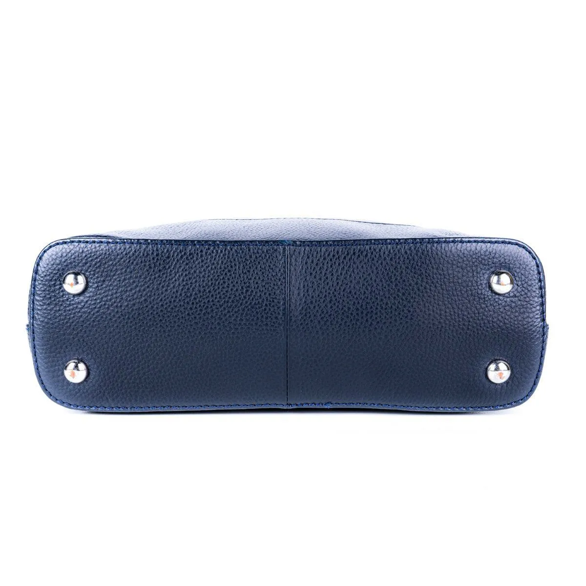 Cotswold Collection Pebble Shoulder Bags Leather Blue Colour For Women