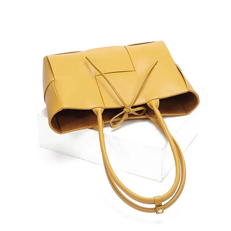Cute Women's Genuine Leather Tote Bag Shoulder Handbags For Women