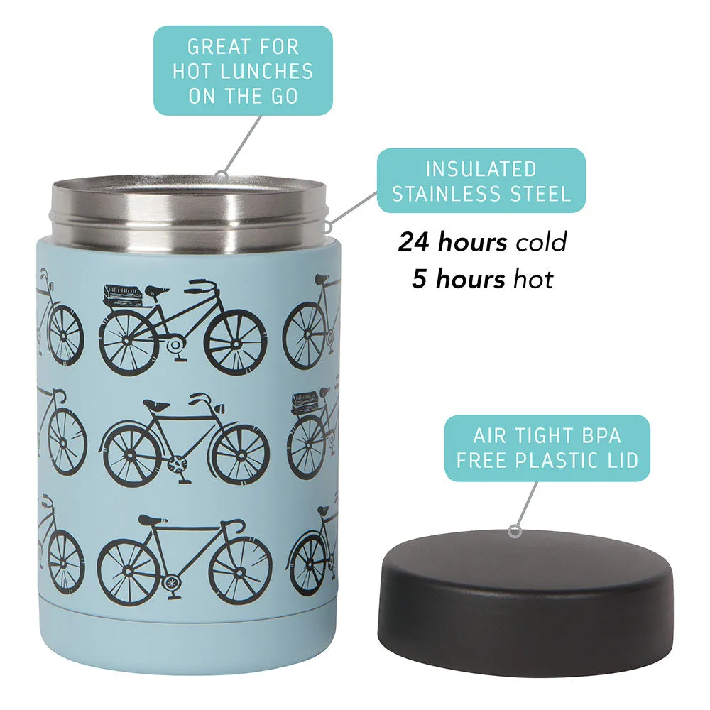 Danica Food Thermos Stainless Steel  Large Sweet Ride Bicycle