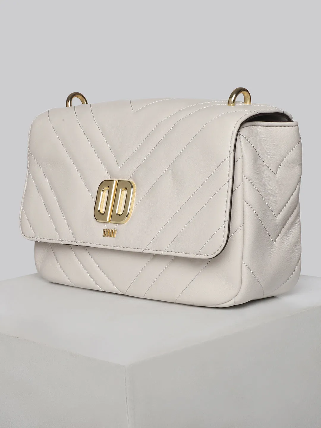 DKNY Women Grey Shoulder Bag