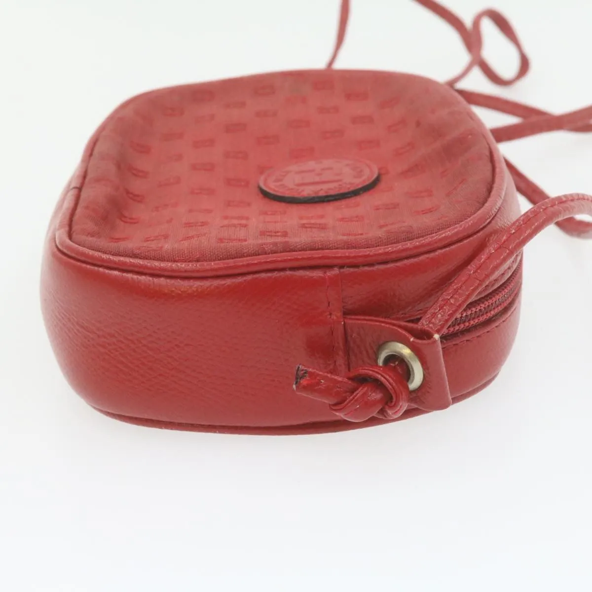 FENDI Shoulder Bag Red Auth am864g