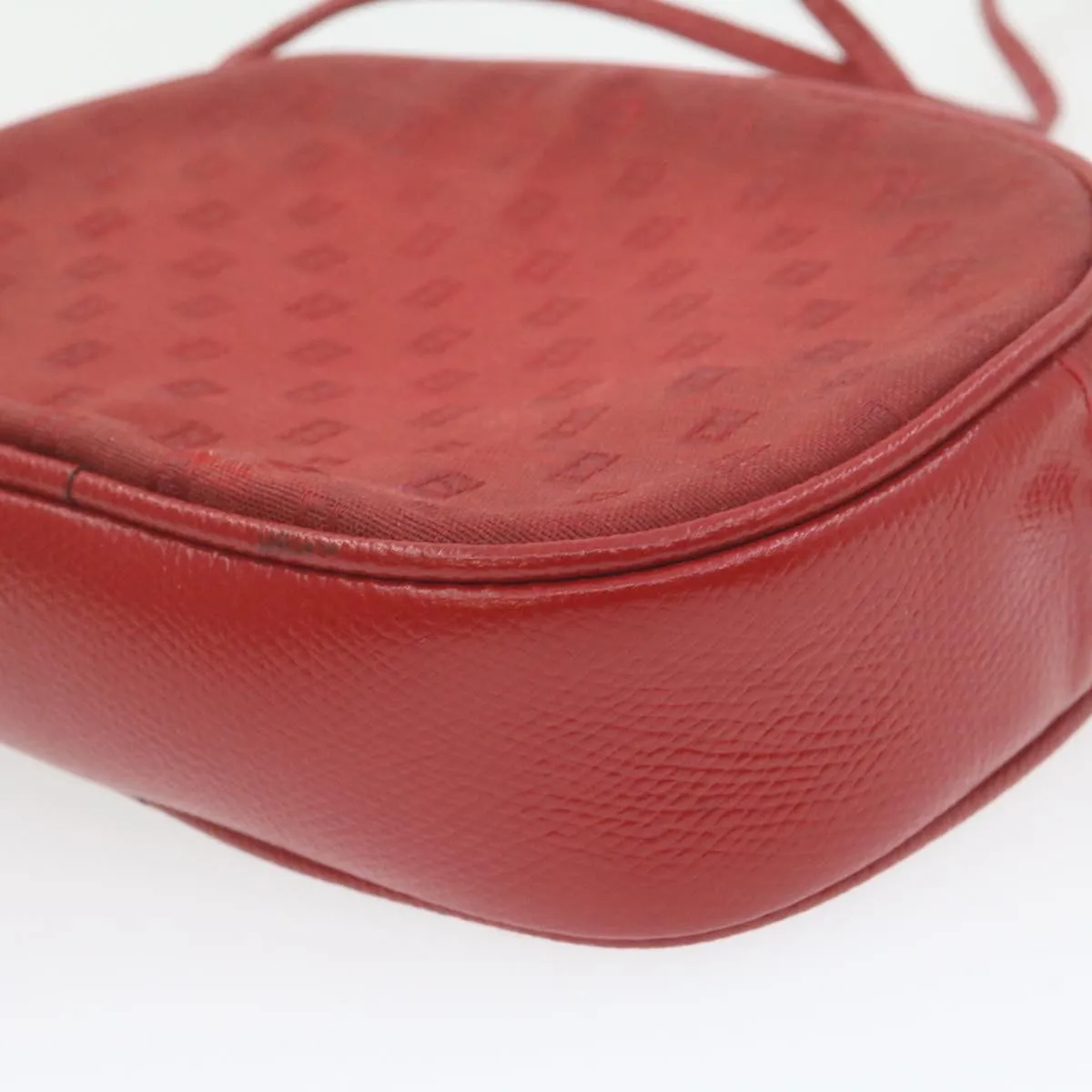 FENDI Shoulder Bag Red Auth am864g