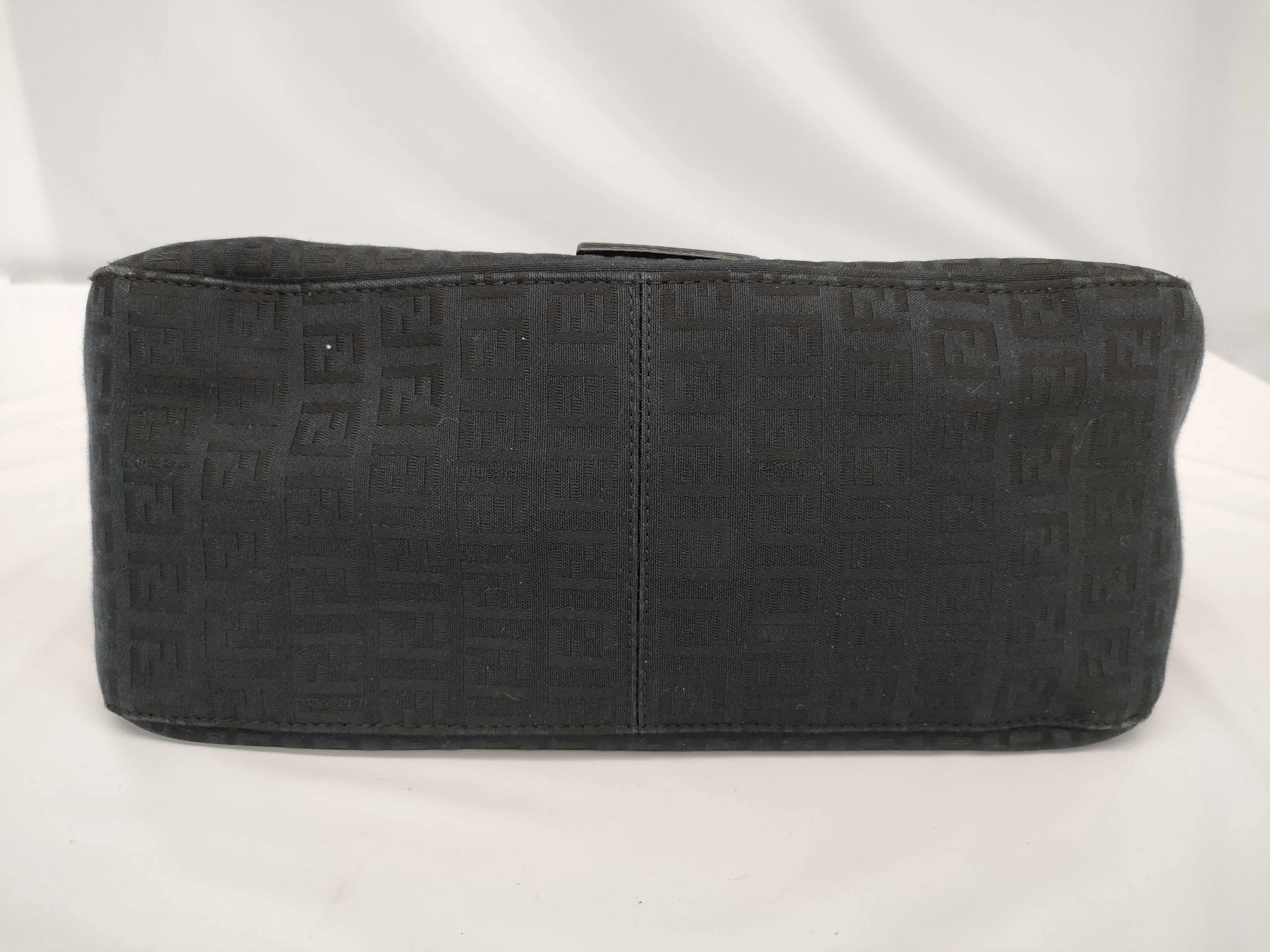 Fendi Zucchino  Leather Shoulder Bag ()