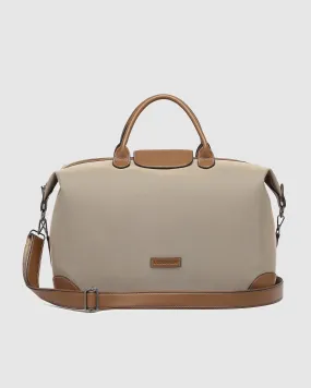 HAMILTON NYLON WEEKENDER BAG COFFEE