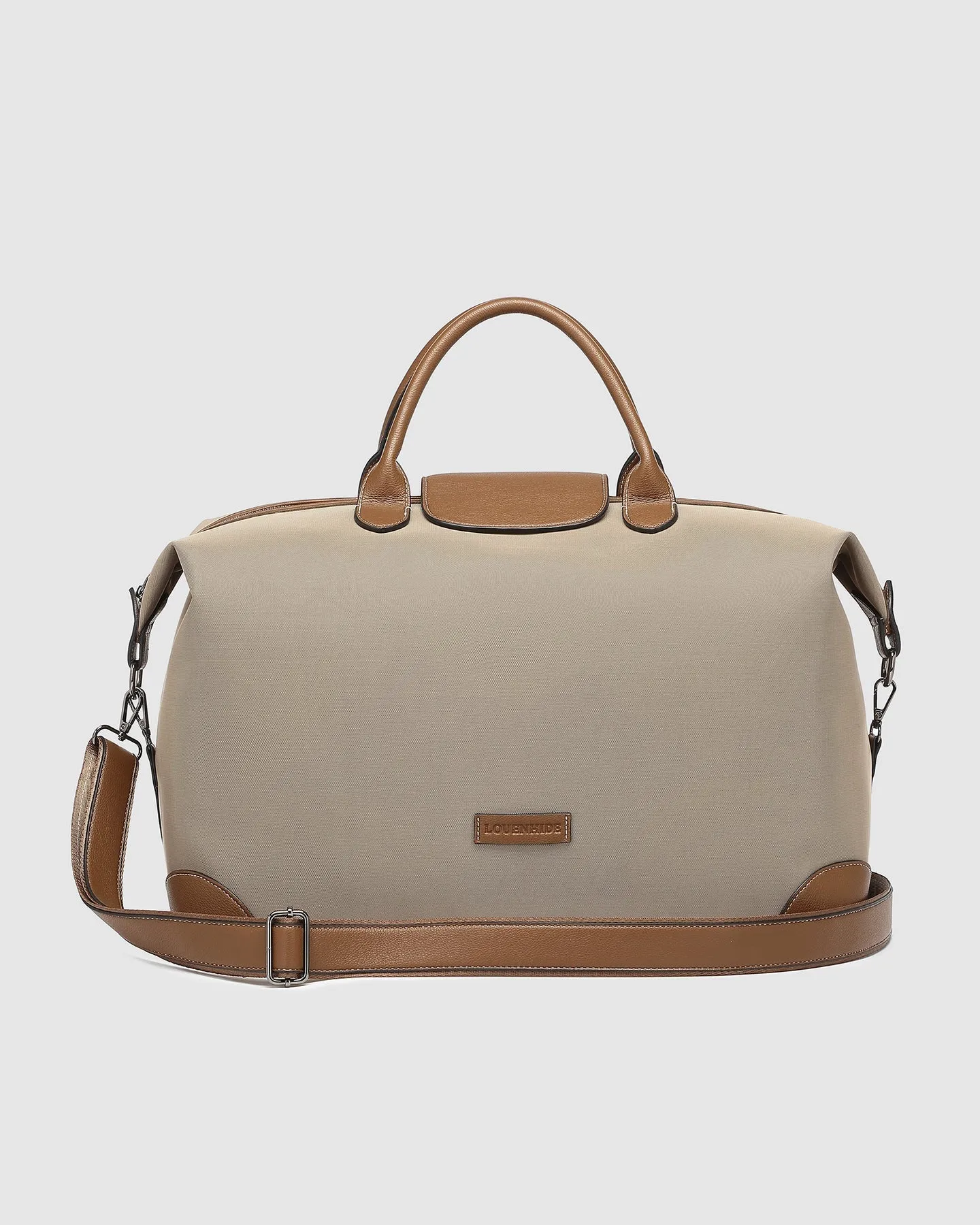 HAMILTON NYLON WEEKENDER BAG COFFEE