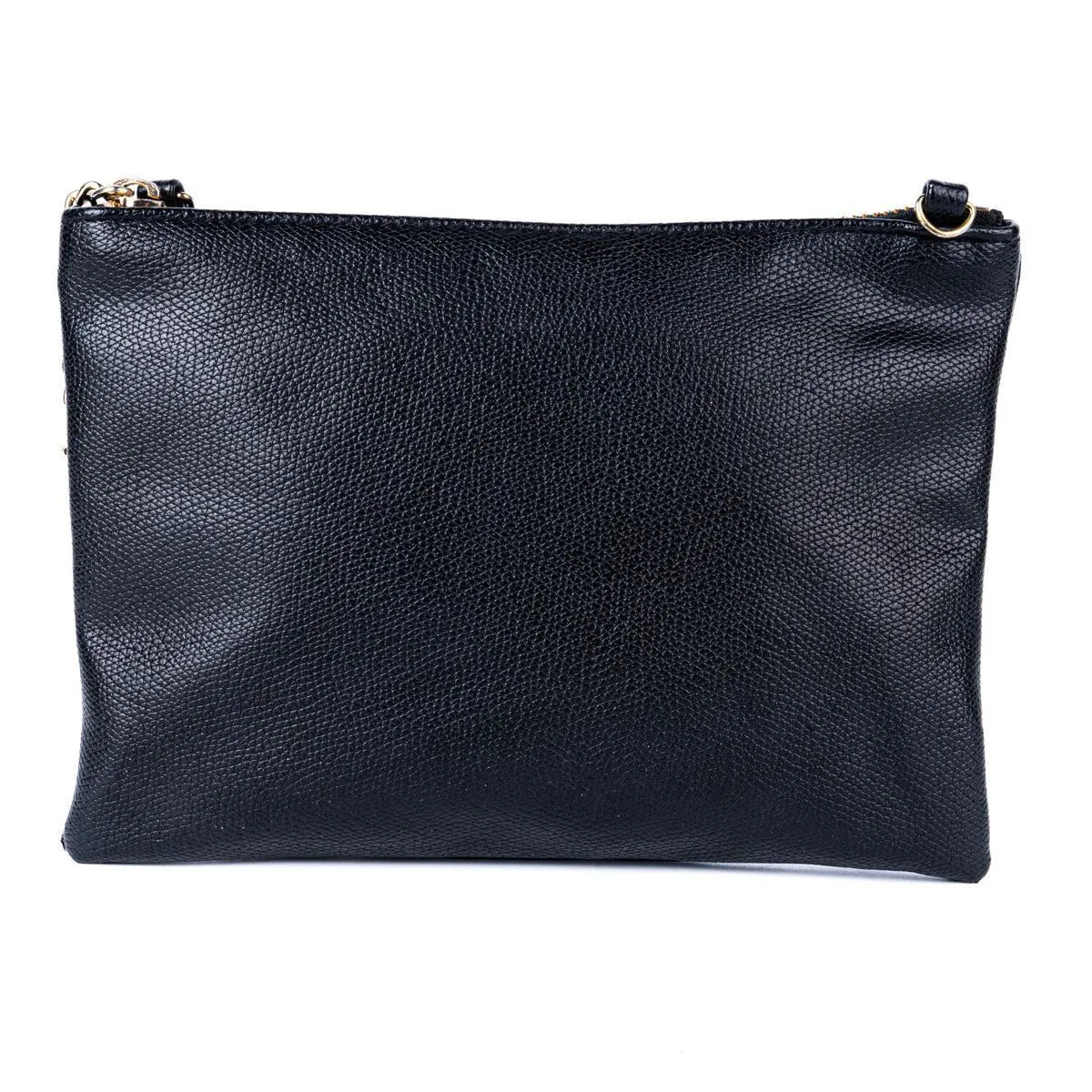 H&M Pebble Shoulder Bags Leather Black Colour For Women