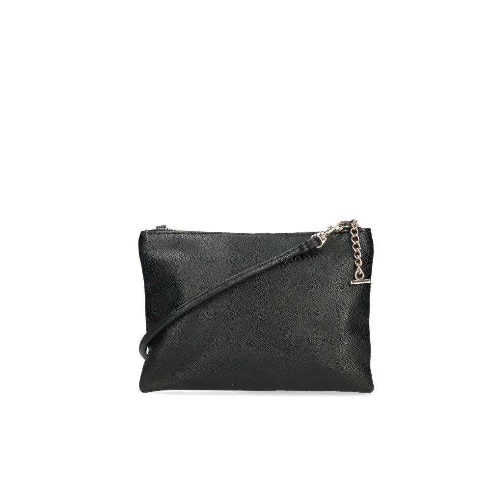 H&M Pebble Shoulder Bags Leather Black Colour For Women