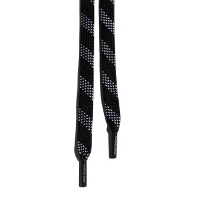 Hoodie Cord Black White Black