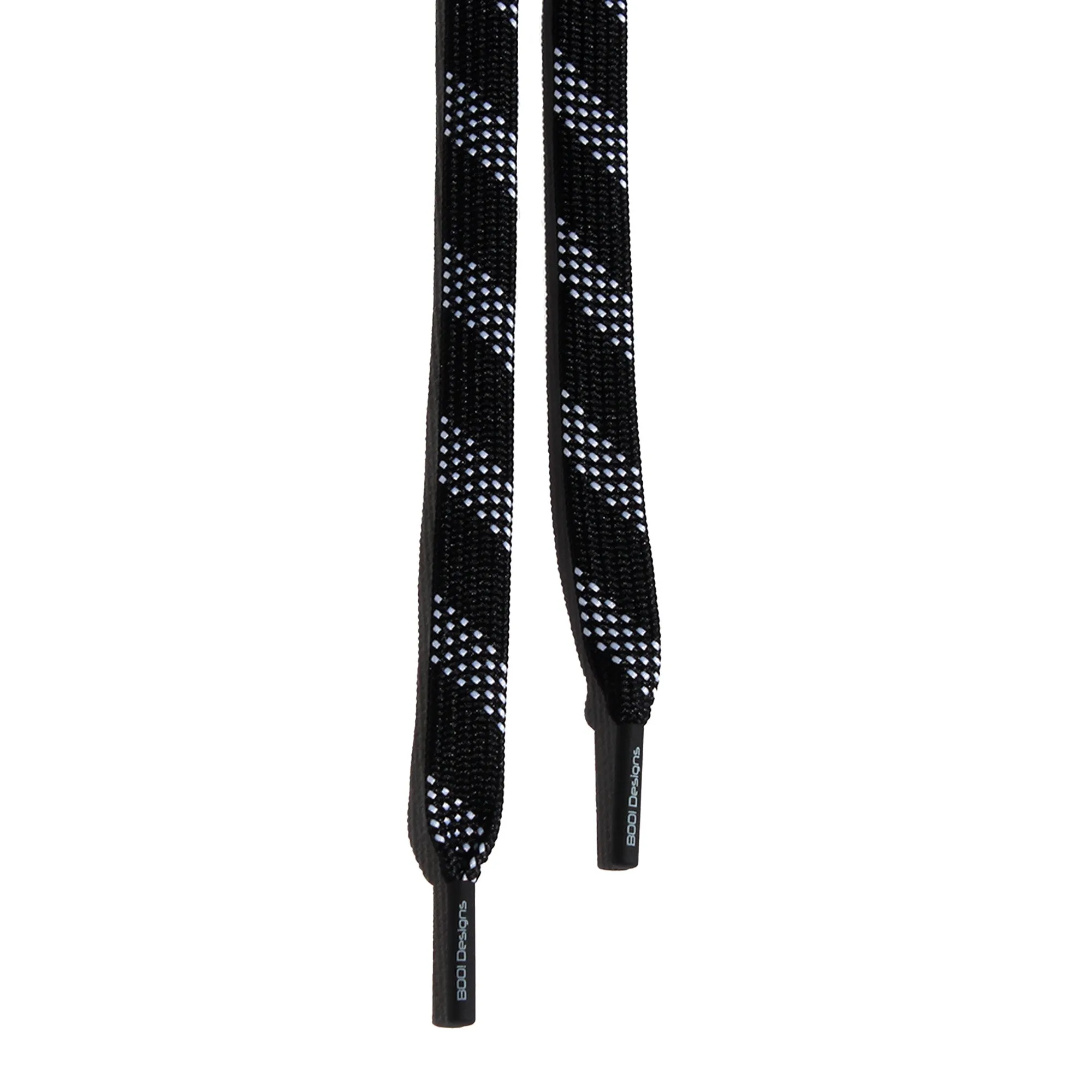 Hoodie Cord Black White Black