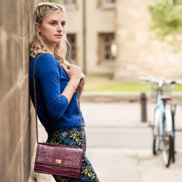 Julia Bag - Pink Croc