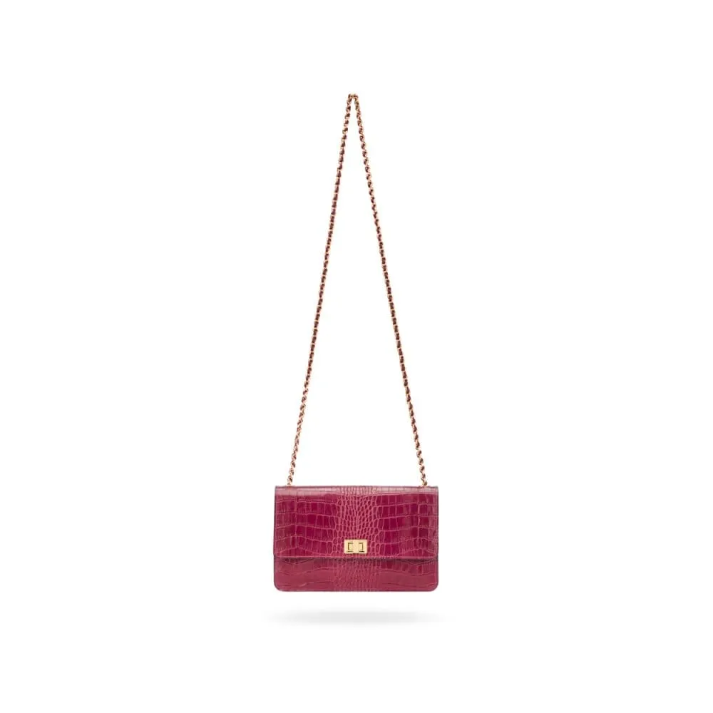 Julia Bag - Pink Croc