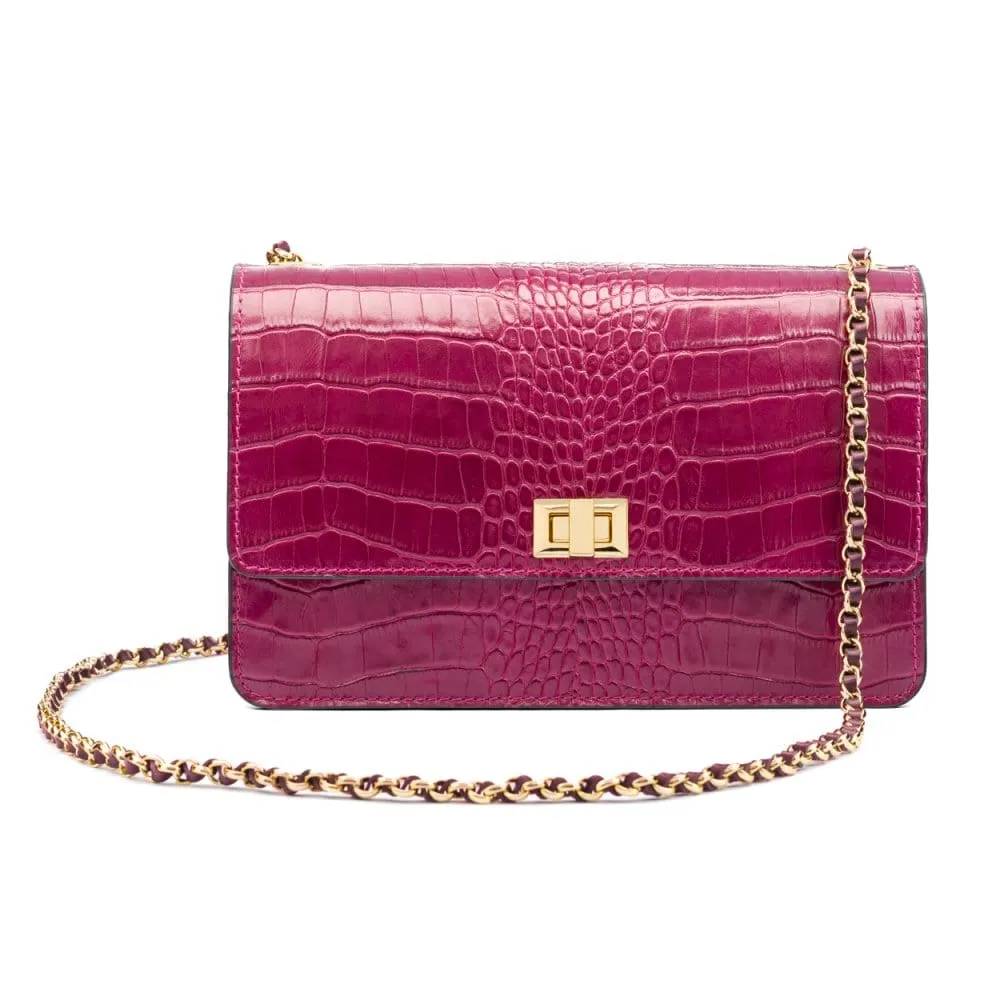 Julia Bag - Pink Croc