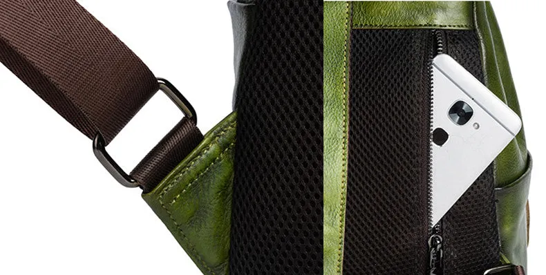 Ladies Leather Rucksack Boho Backpack Purse For Women