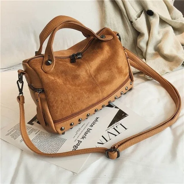 Large Capacity Rivet Tote Bag