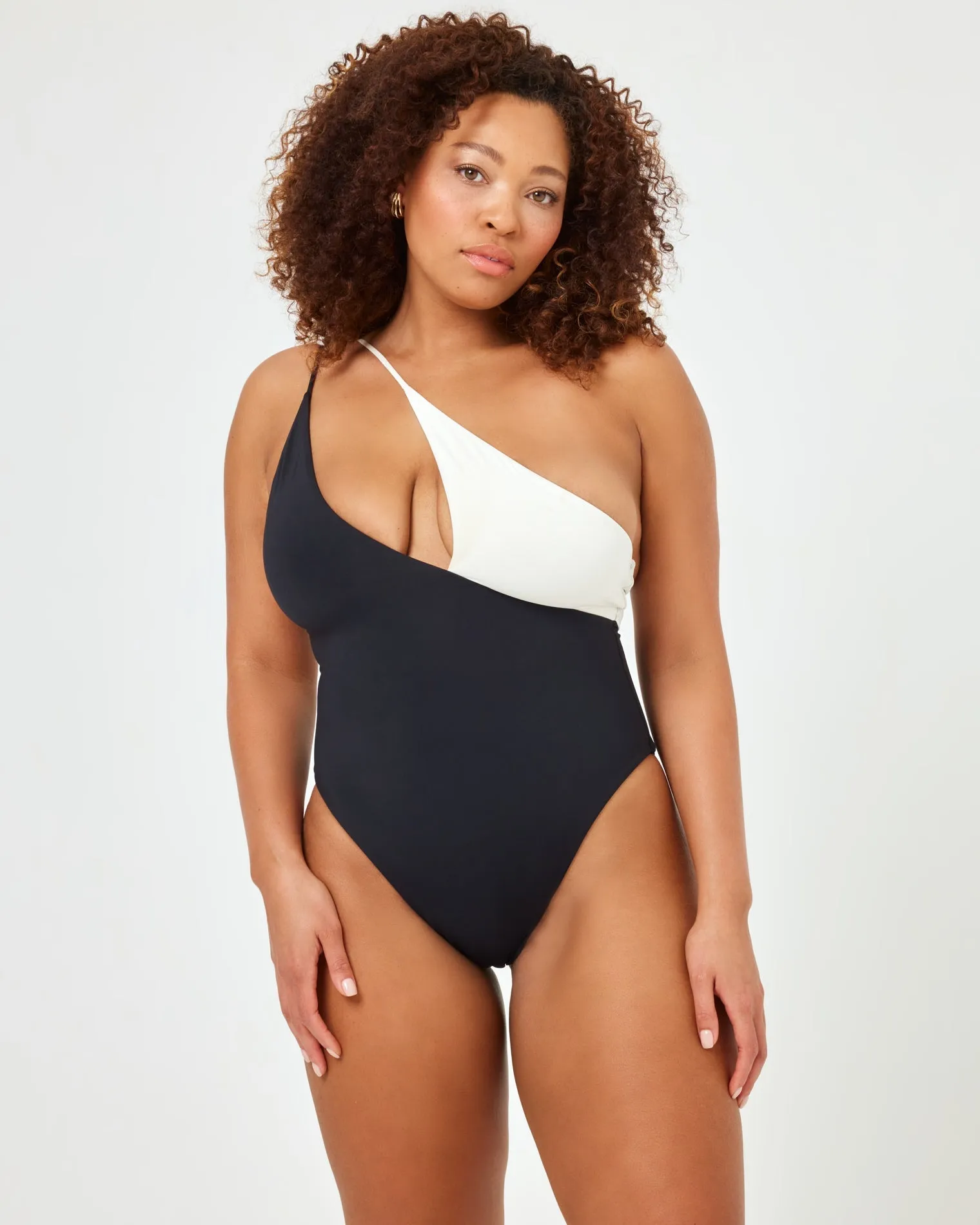 LSPACE - RAQUEL ONE PIECE BLACK CREAM