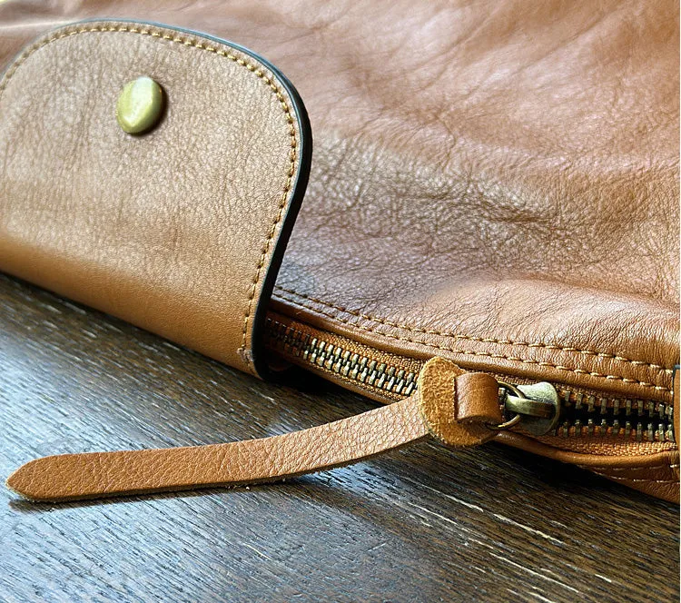 Medium Womens Leather Over The Shoulder Bag Genuine Leather Crossbody Purse